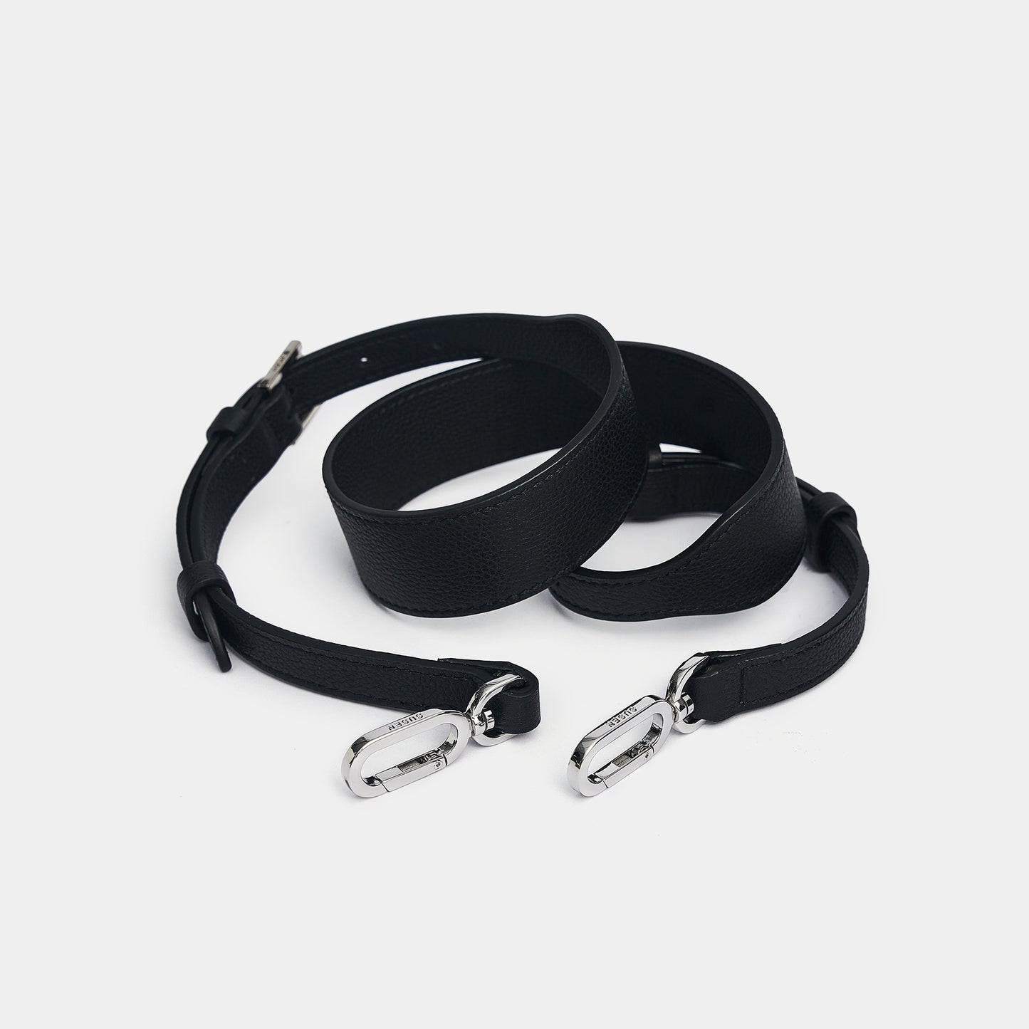 Mini Litchi Grain Skin Garden Bag - Black