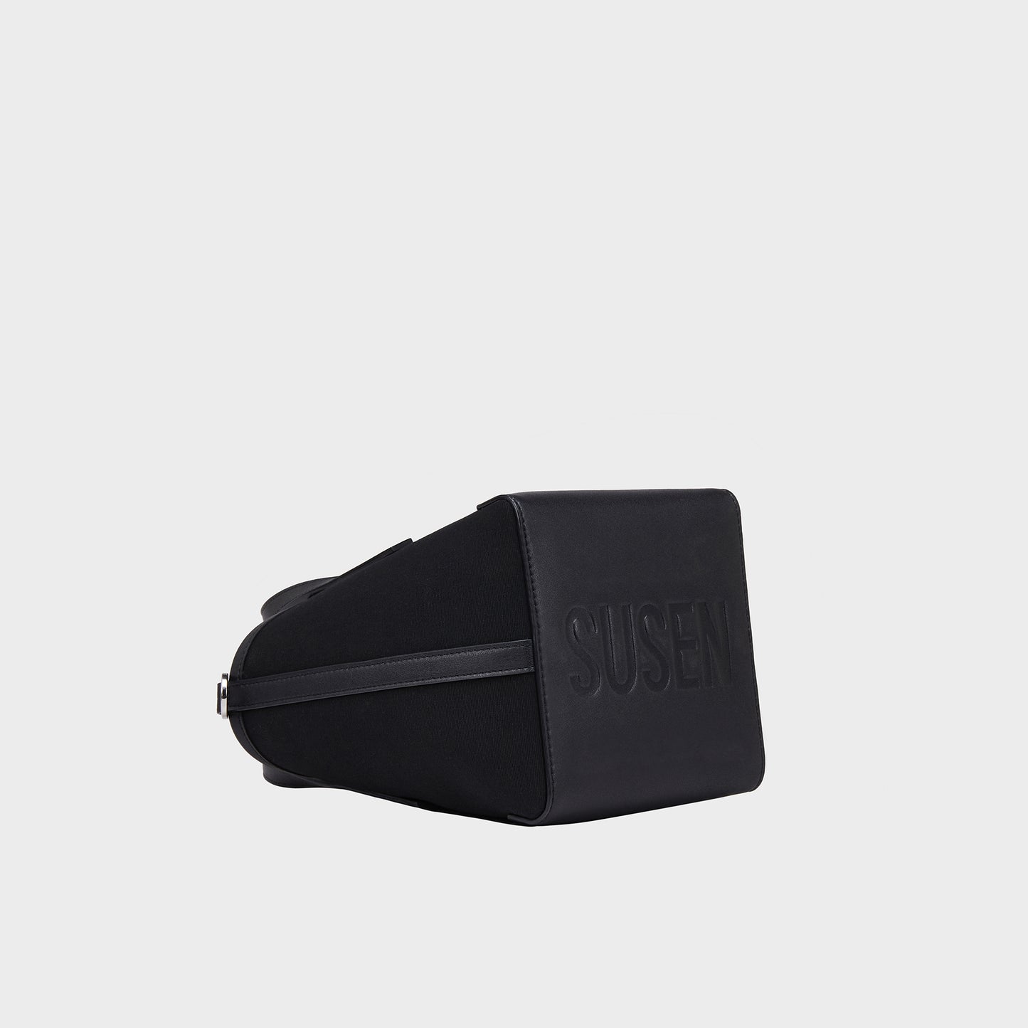 Gabriel Canvas Bucket Bag - Black