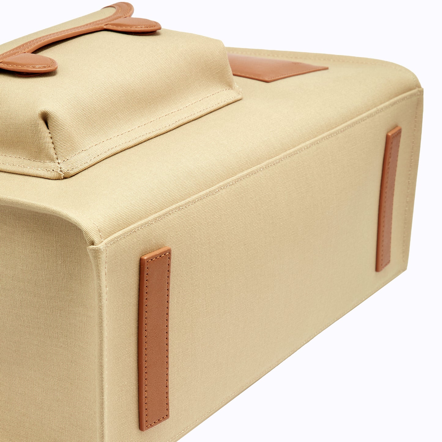 Gabriel Large Canvas Tote - Khaki