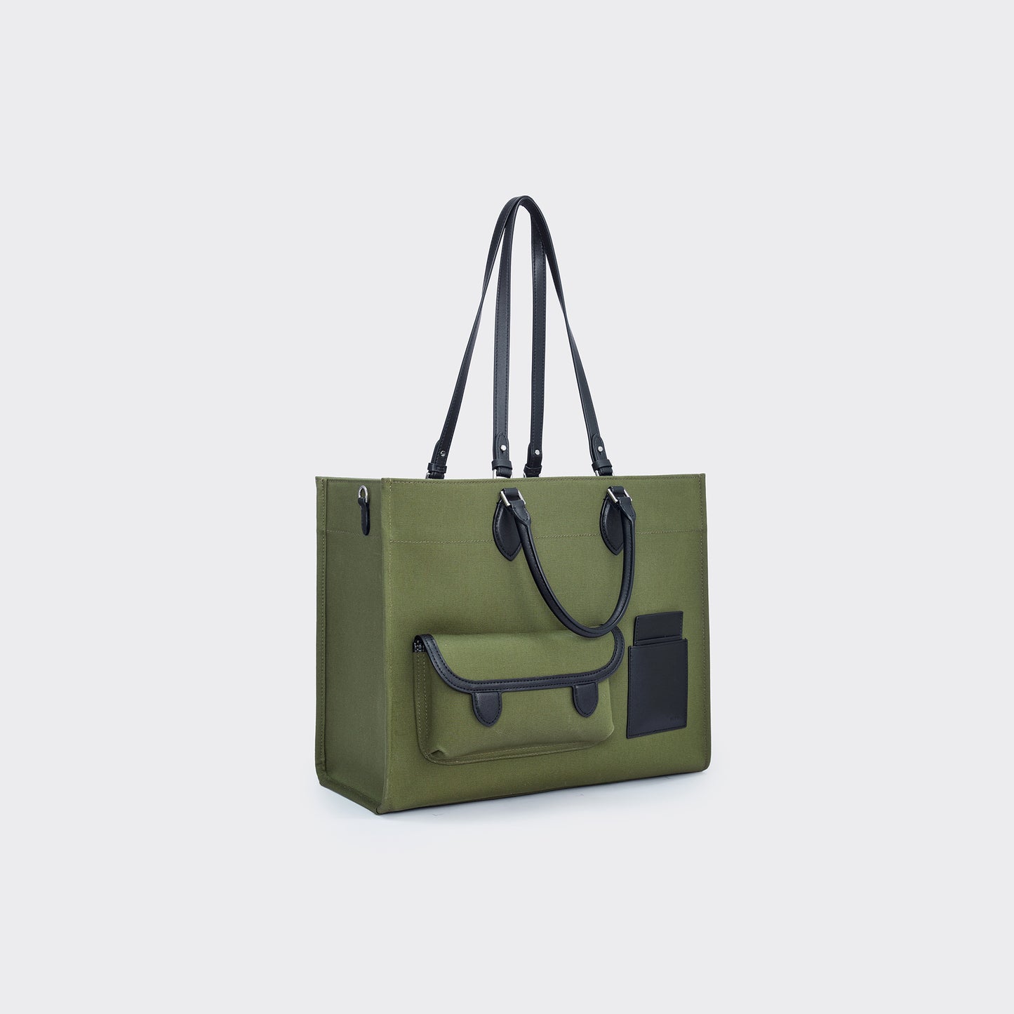 Gabriel Large Canvas Tote - Military green