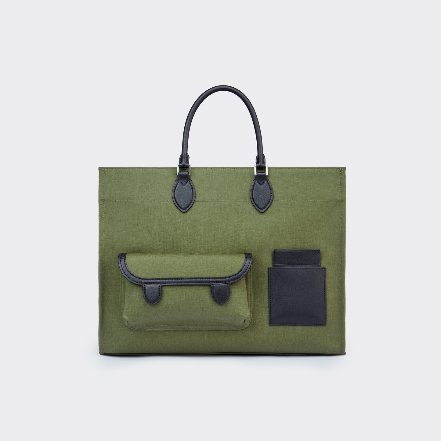Gabriel Large Canvas Tote - Military green