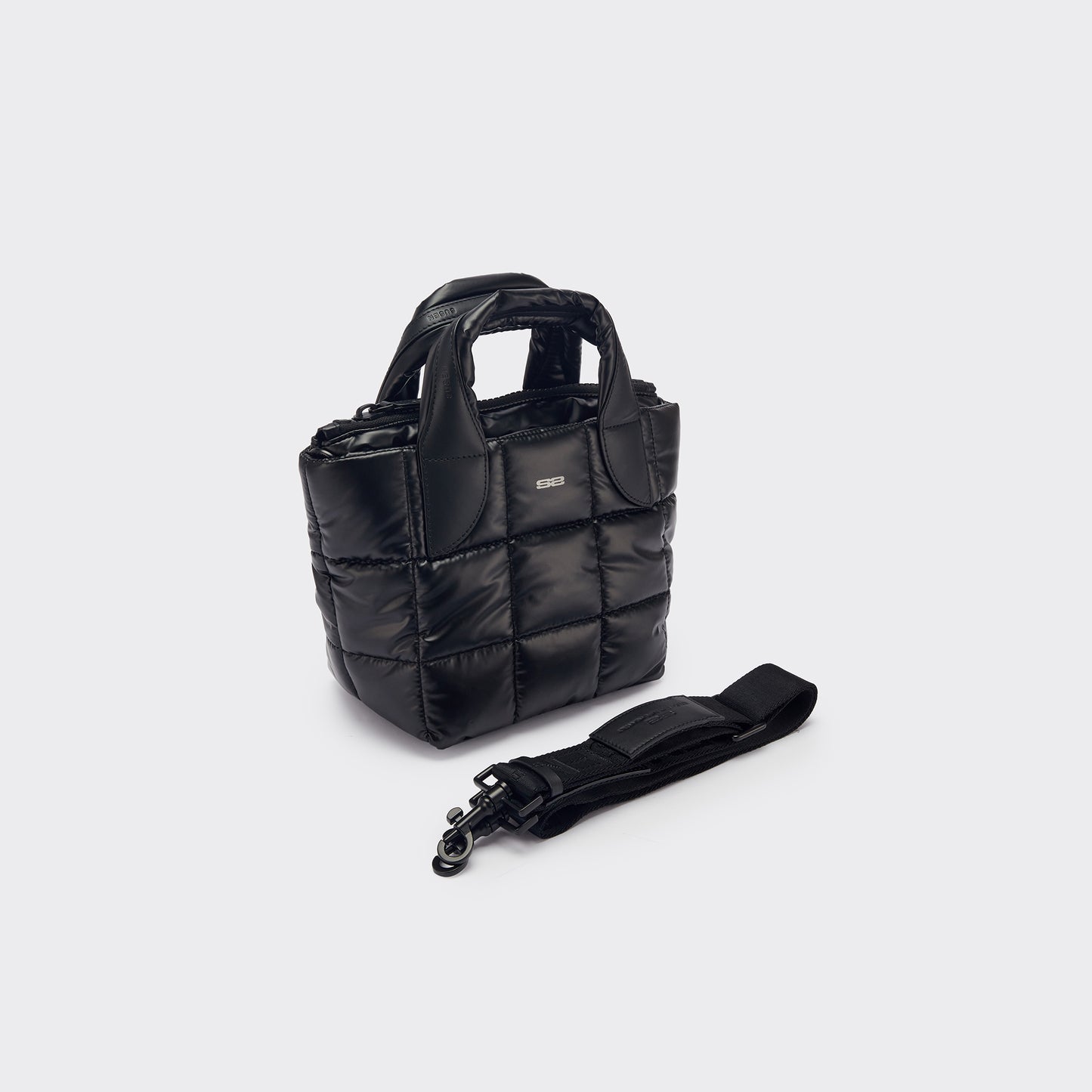 Raphael Small Size Tote - Black