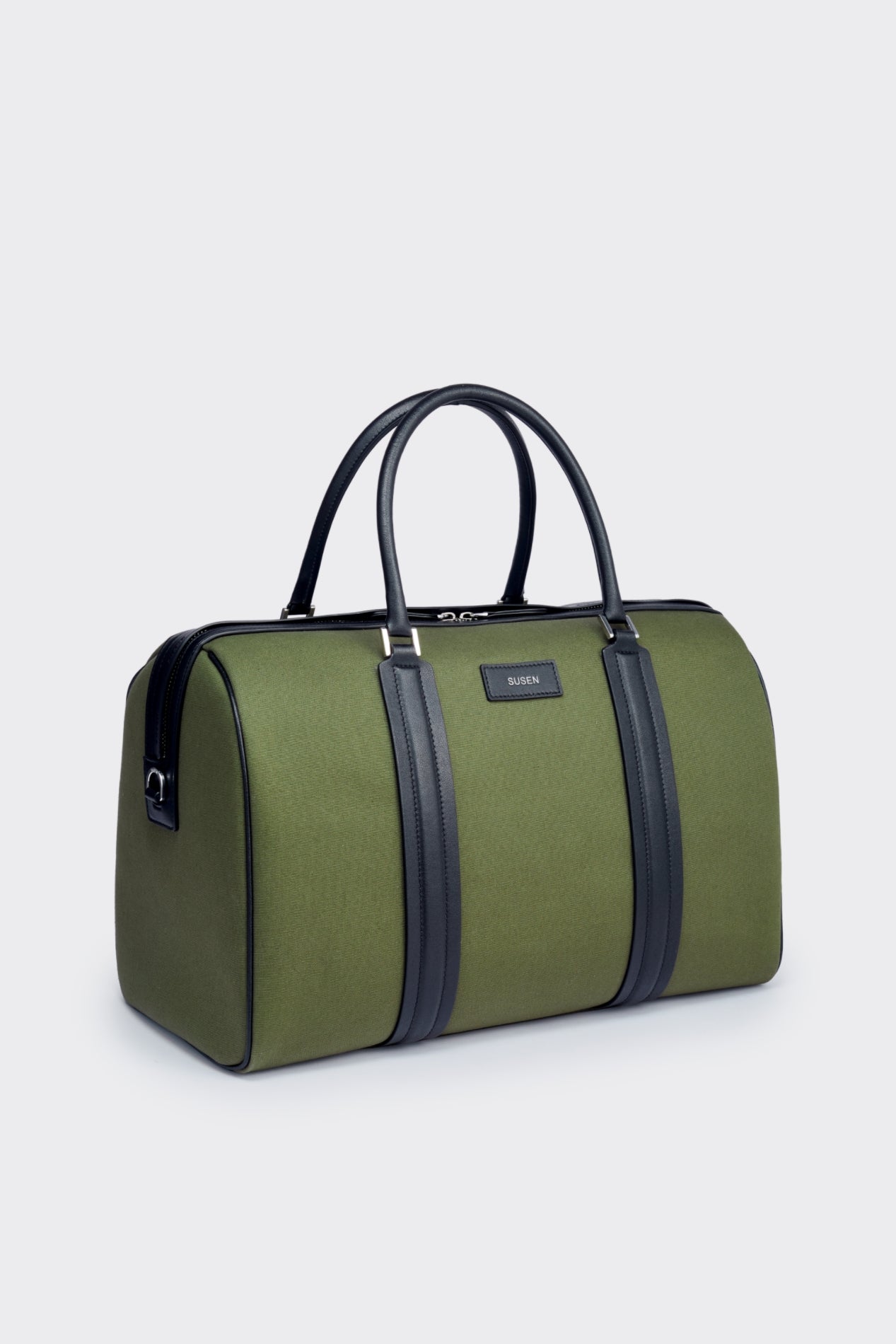 Gabriel  Large Canvas Travel Bag  - Military green