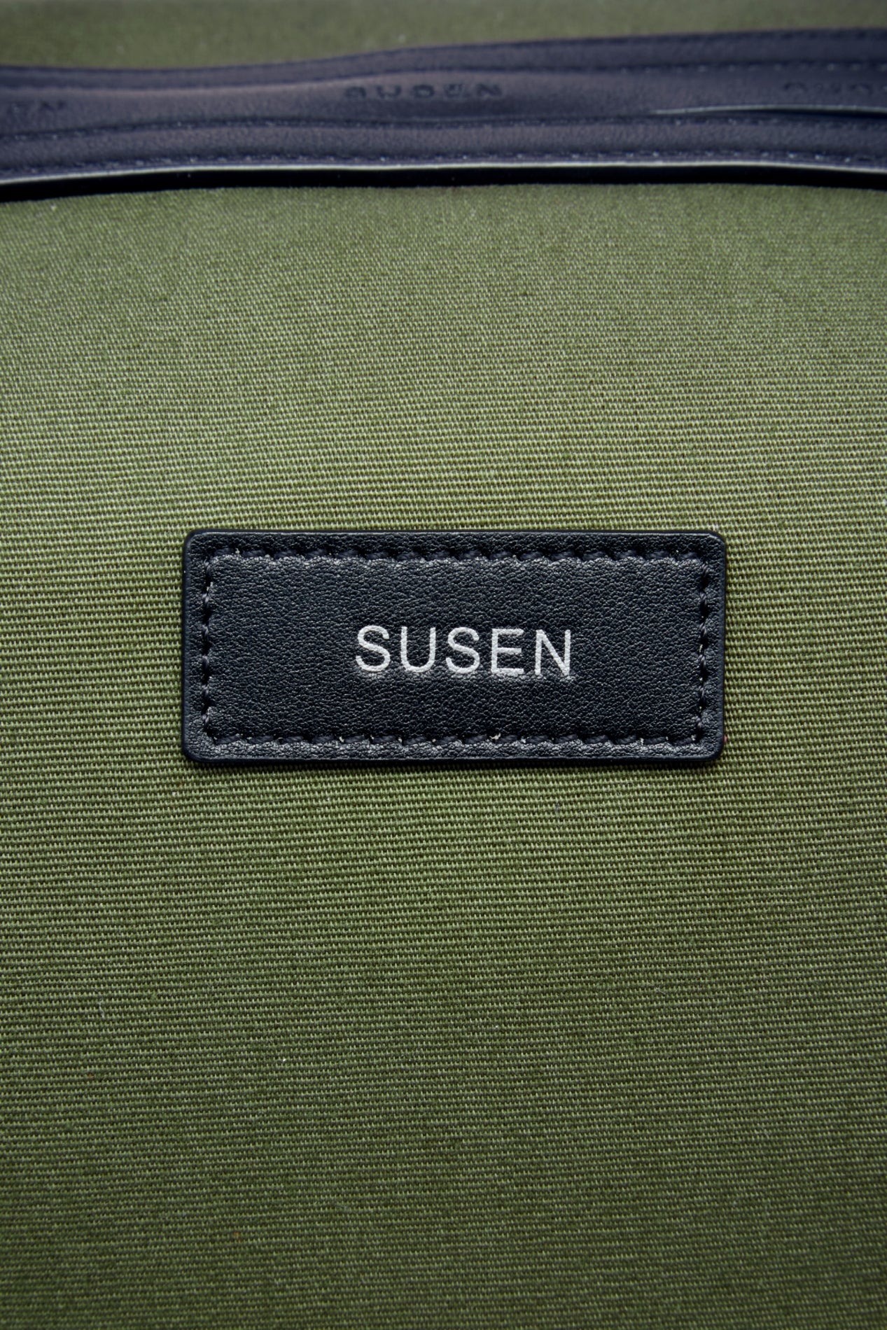 Gabriel  Large Canvas Travel Bag  - Military green