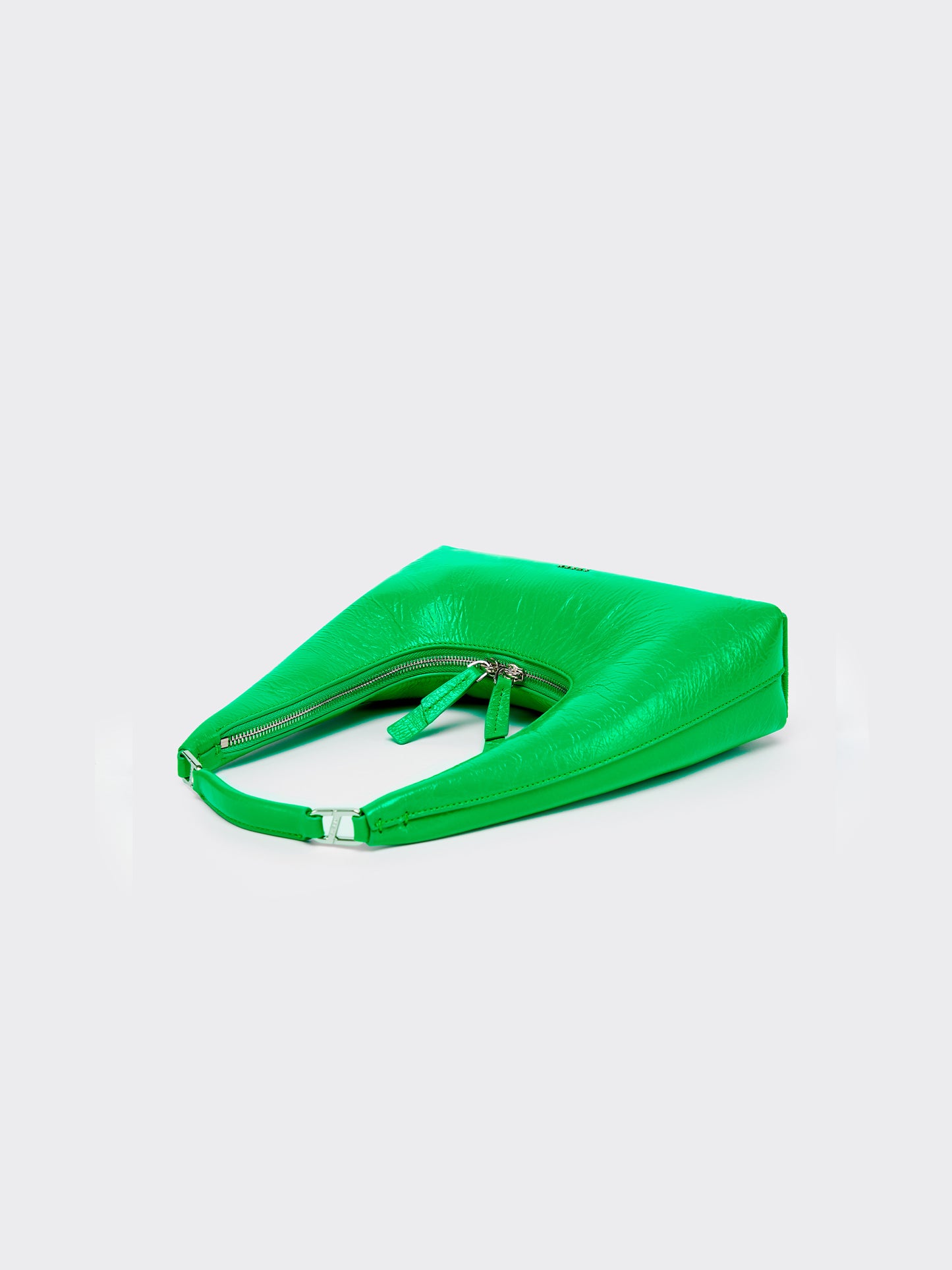 Small Shoulder Tartar Bag - Green